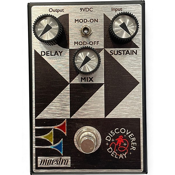 Used Maestro discover delay Effect Pedal