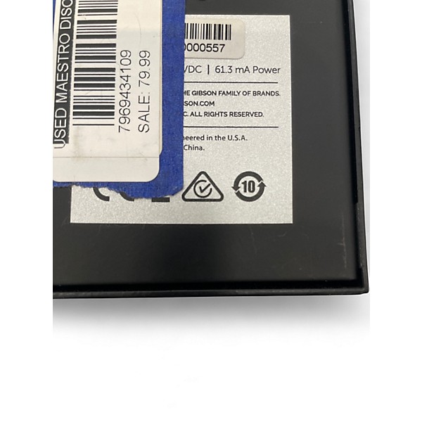 Used Maestro discover delay Effect Pedal