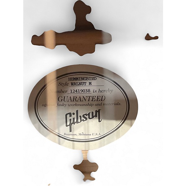 Used Gibson Hummingbird Walnut Acoustic Electric Guitar