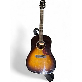 Used Guild DS240 Sunburst Acoustic Guitar