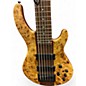 Used Dean PRO EDGE SELECT  6 STRING BASS NATURAL POPLAR BURL Electric Bass Guitar