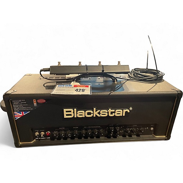 Used Blackstar Venue Series HT Stage HT-100H 100W Tube Guitar Amp Head