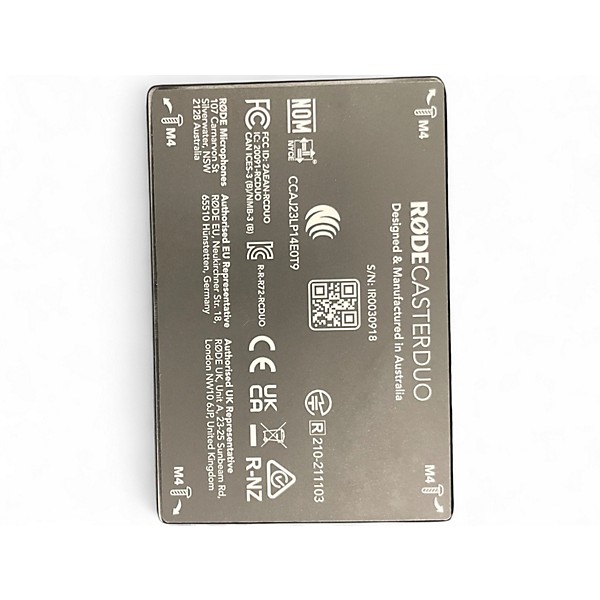 Used RODE RODE CASTER DUO