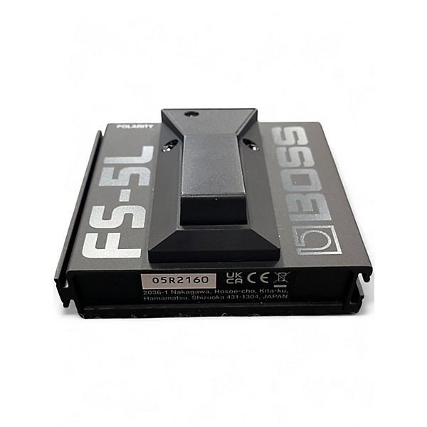 Used BOSS FS5L Latching Footswitch Sustain Pedal