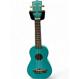 Used Kala MAKALA SHARK SOPRANO UKULELE MAKO BLUE Ukulele