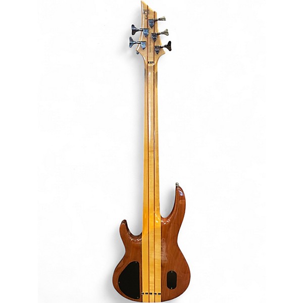 Used ESP B-5 5 string Gloss Natural Electric Bass Guitar