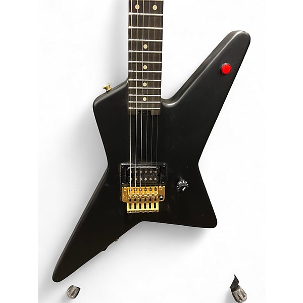 Used EVH LIMITED EDITION STAR STEALTH BLACK Solid Body Electric Guitar