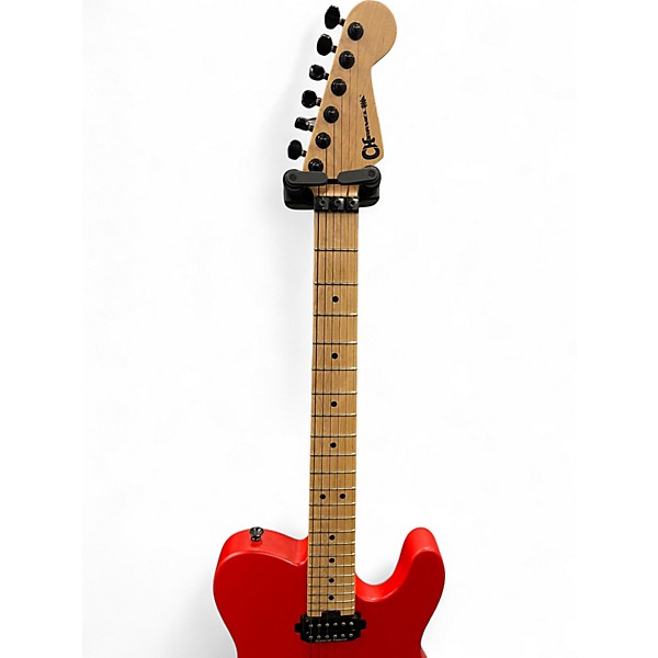Used Charvel PRO MOD SAN DIMAS STYLE 2 HH FR Satin Red Solid Body Electric Guitar