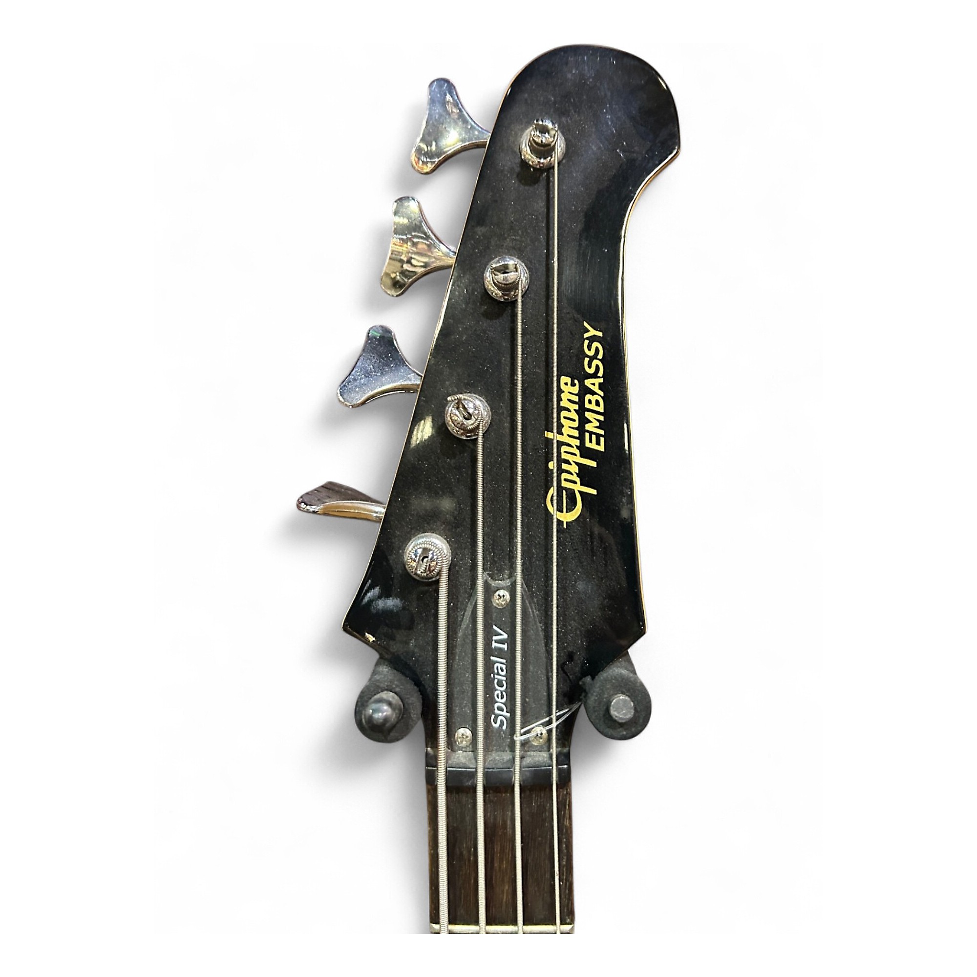 Used Epiphone Embassy Special IV Black Electric Bass Guitar Black