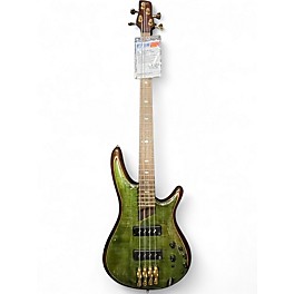 Used Ibanez SR1400 Mojito Green Electric Bass Guitar
