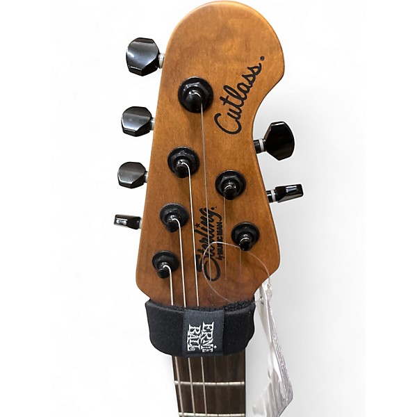 Used Sterling by Music Man Jason Richardson Cutlass Signature COSMIC PURPLE Solid Body Electric Guitar