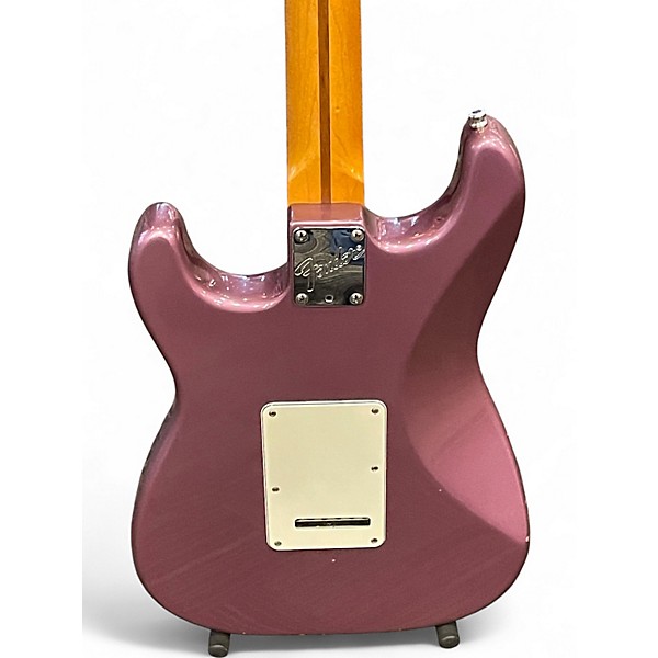 Vintage 1990s Fender jeff beck strat Burgundy Mist Solid Body Electric Guitar