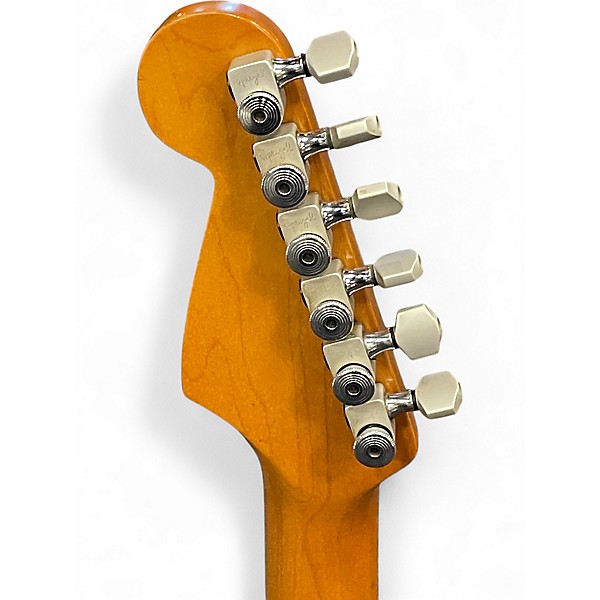 Vintage 1990s Fender jeff beck strat Burgundy Mist Solid Body Electric Guitar