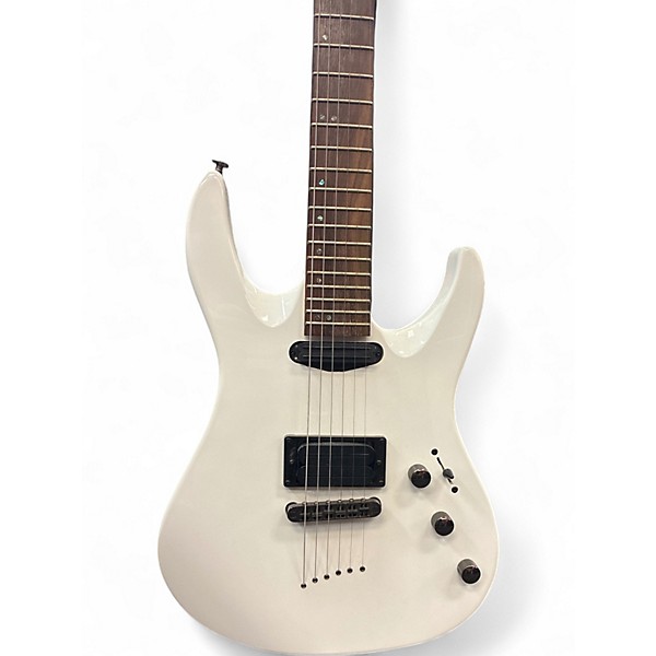 Used Mitchell MB200 WHITE Electric Bass Guitar