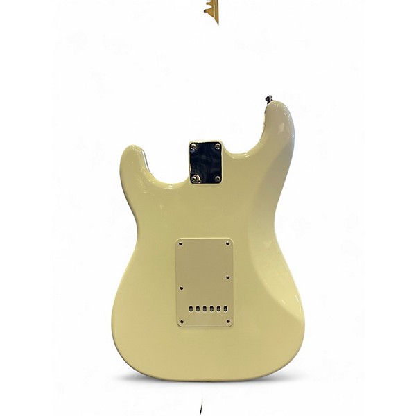 Used 2007 Fender Fender Jimmie Vaughan Tex-Mex Stratocaster Olympic White Solid Body Electric Guitar