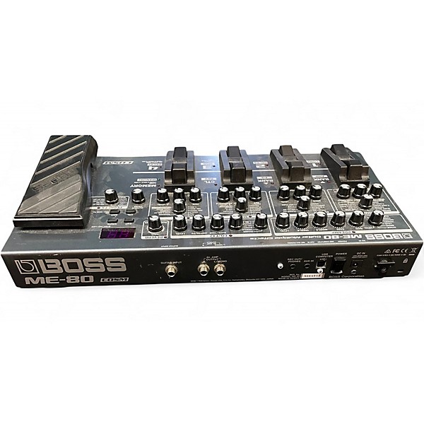 Used BOSS ME80 Guitar Multi Effect Processor | Guitar Center