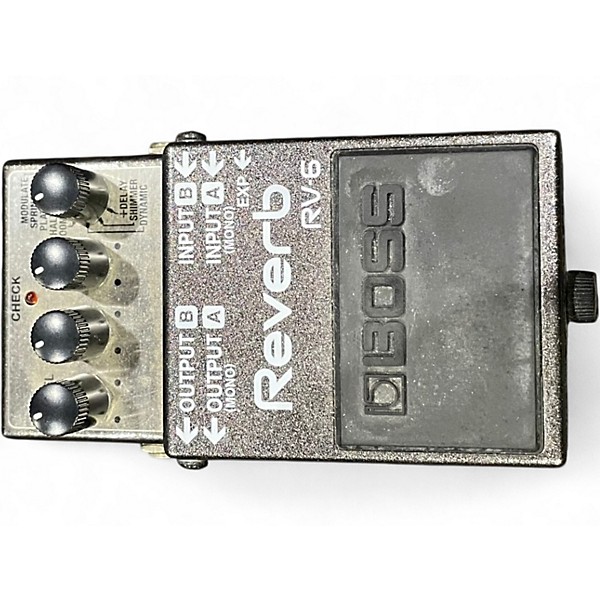 Used BOSS RV6 Digital Reverb Effect Pedal