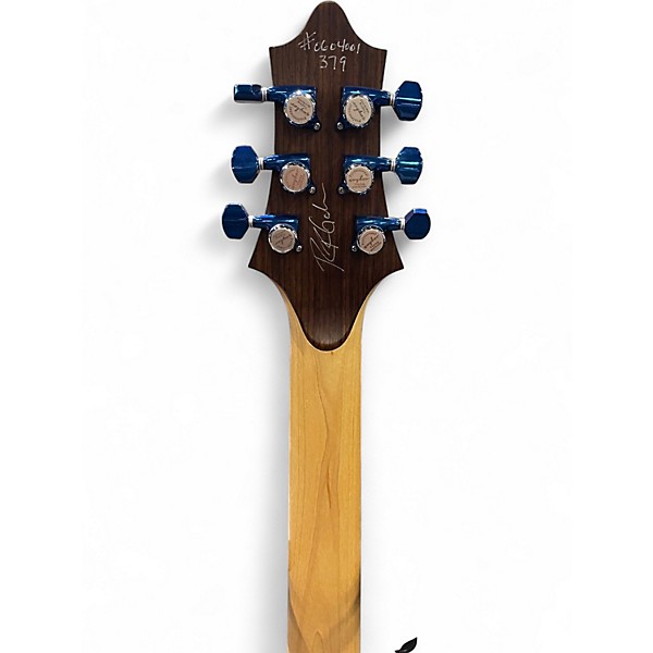 Used Gadow custom blue Solid Body Electric Guitar