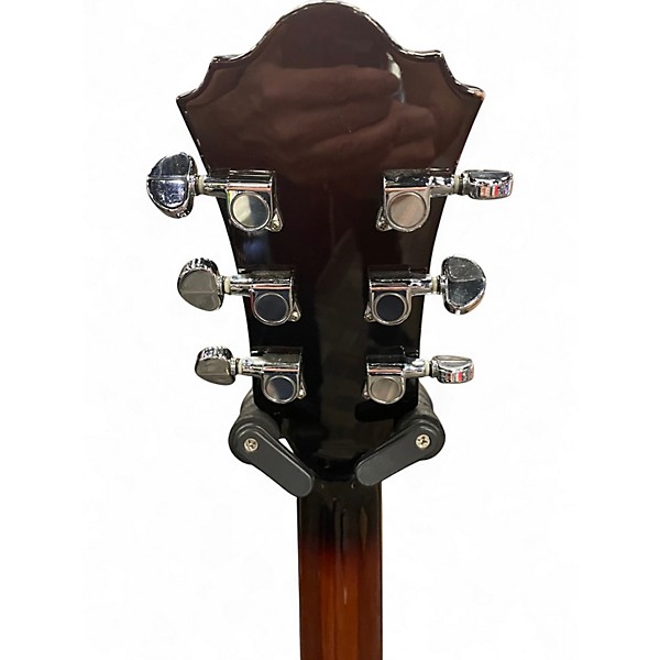 Used Ibanez AK85 DVS Vintage Sunburst Hollow Body Electric Guitar