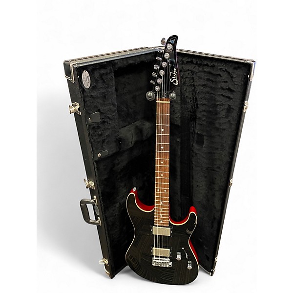 Used Suhr PETE THORN SS STANDARD Black Solid Body Electric Guitar