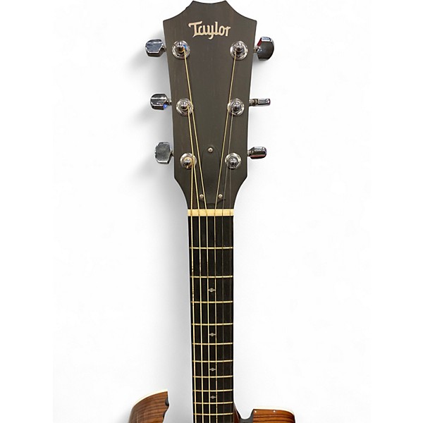 Used Taylor 214CE Deluxe Natural Acoustic Electric Guitar