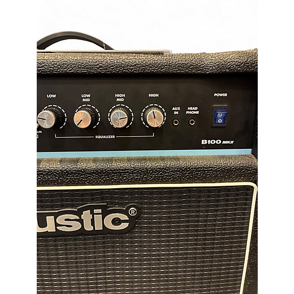 Used Acoustic B100 100W 1x15 Bass Combo Amp