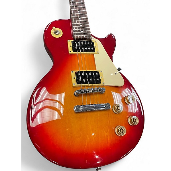 Used Epiphone Les Paul 100 Bolt On 2 Color Sunburst Solid Body Electric Guitar