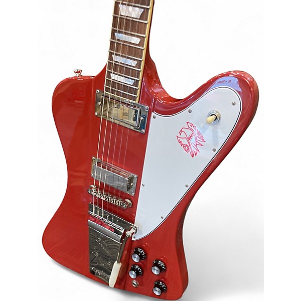 Used Epiphone Inspired by Gibson Firebird EMBER RED Solid Body Electric Guitar