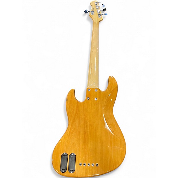 Used Bassmods K534 Natural Spalted Electric Bass Guitar