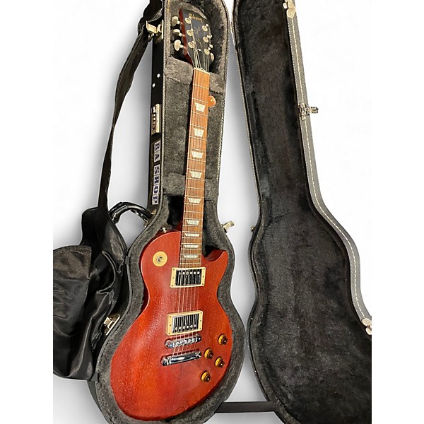 Used 2004 Gibson Les Paul Studio Worn Cherry Solid Body Electric Guitar
