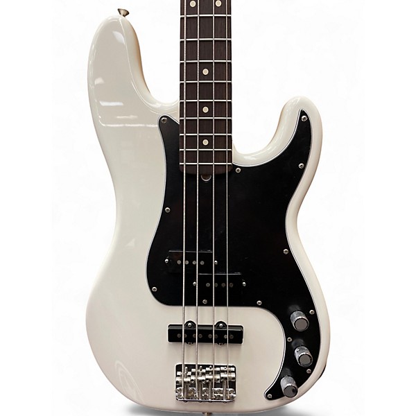 Used Fender American Professional Precision Bass White Electric Bass Guitar