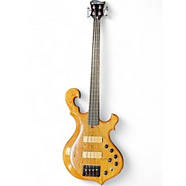 Used Bass Mods Dunn Signature Natural Electric Bass Guitar