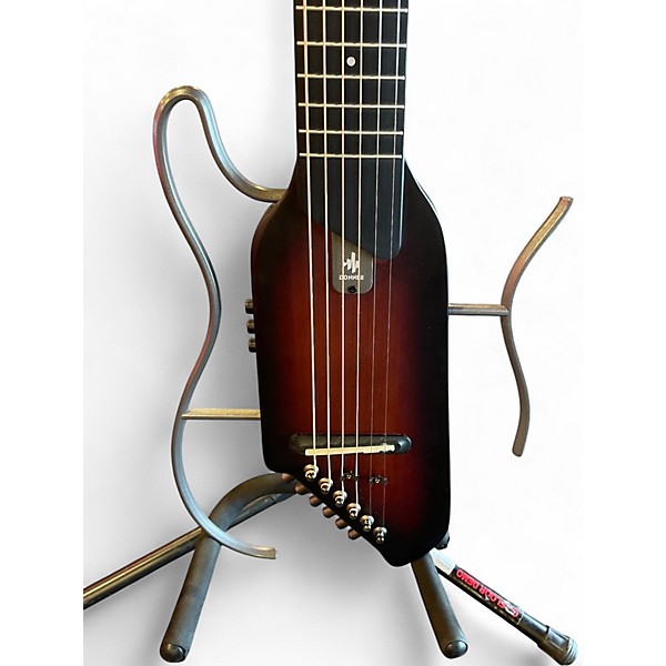 Used Donner HUSH-I brown burst Electric Guitar