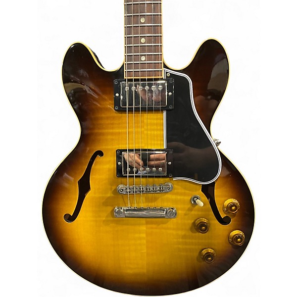 Used 2000s Gibson CS336F 2 Color Sunburst Hollow Body Electric Guitar