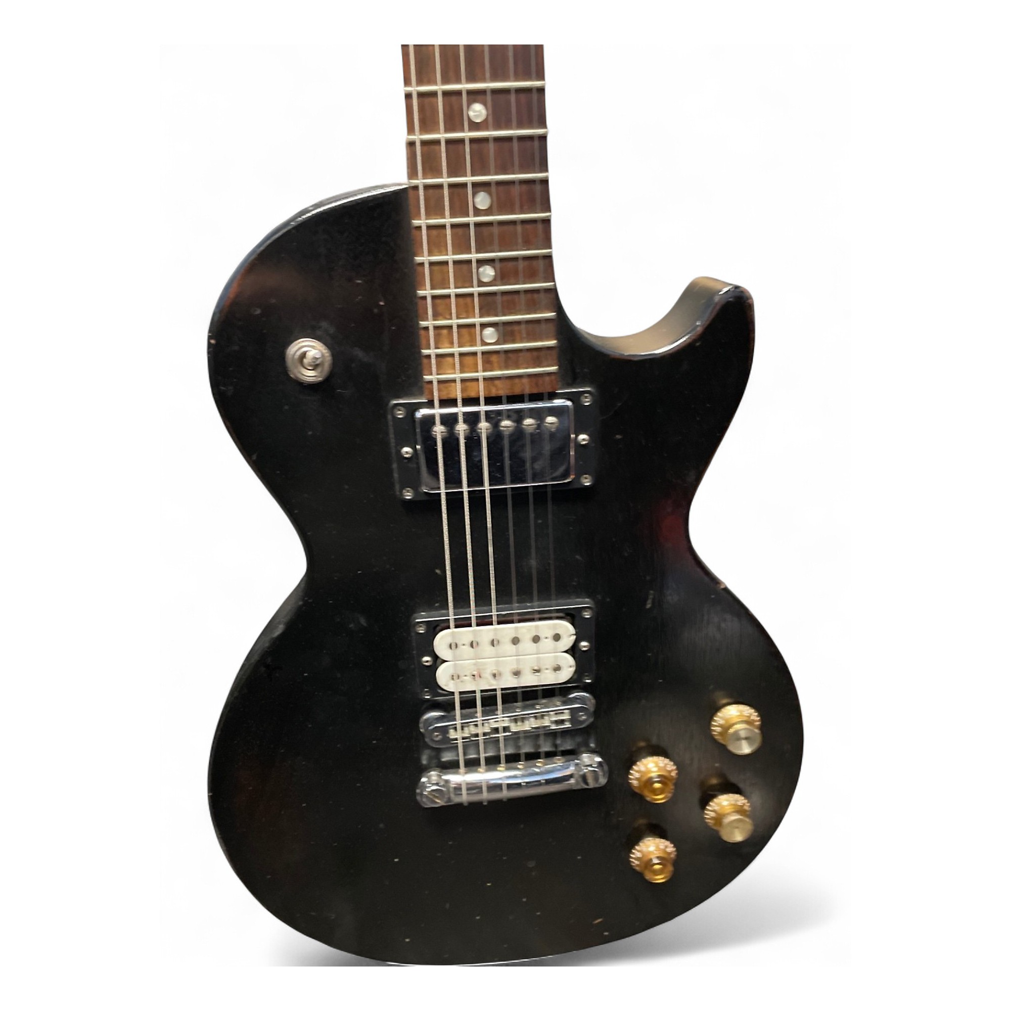 Used 2002 Gibson Les Paul Special Black Solid Body Electric Guitar