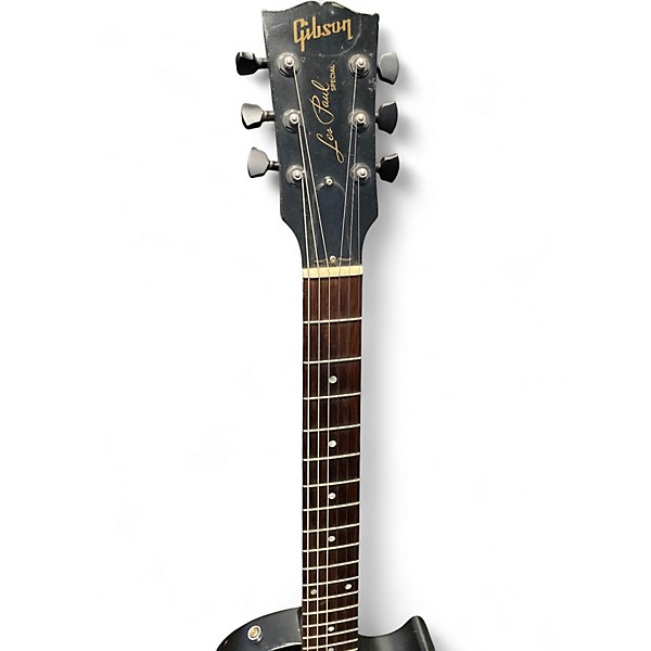 Used 2002 Gibson Les Paul Special Black Solid Body Electric Guitar