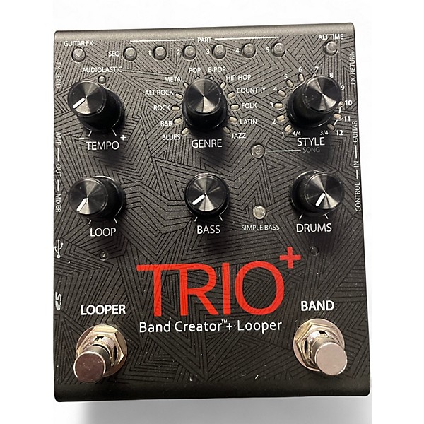 Used DigiTech Trio+ Band Creator Plus Looper Pedal