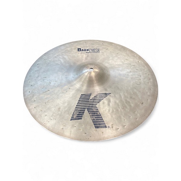 Used Zildjian 14in K Custom Dark Crash Cymbal