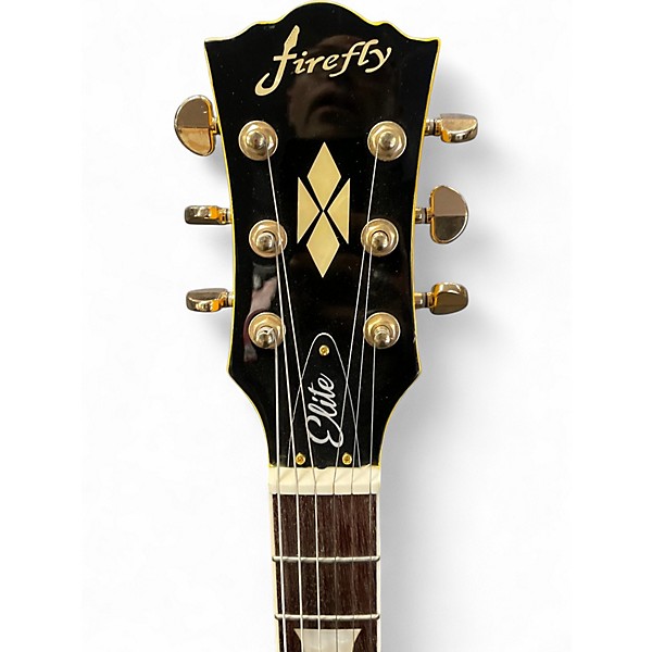 Used Firefly ffsg Yellow Solid Body Electric Guitar