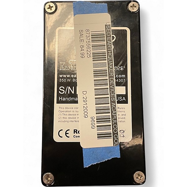 Used EarthQuaker Devices Acapulco Gold Distortion Effect Pedal