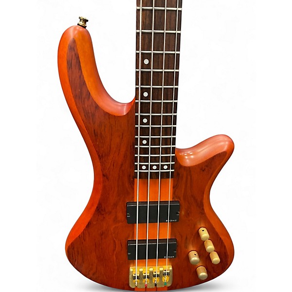Used Schecter Guitar Research STUDIO 4 SATIN HONEY Electric Bass Guitar