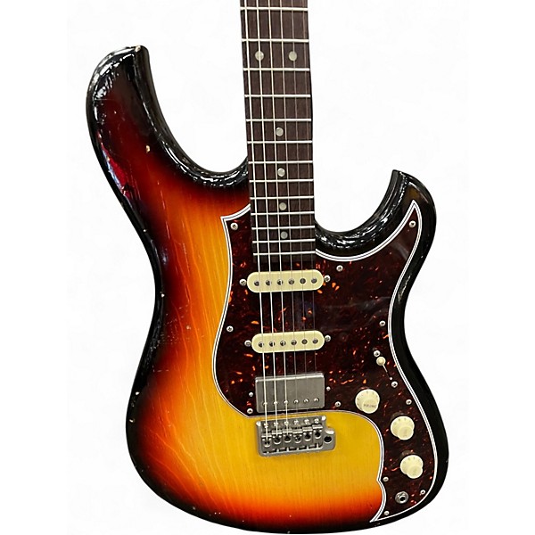 Used Novo IDRIS HSS Sunburst Solid Body Electric Guitar