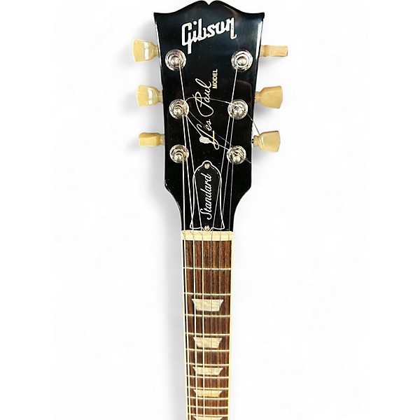 Used 2024 Gibson LES PAUL STANDARD PLAIN TOP Washed Cherry Sunburst Solid Body Electric Guitar