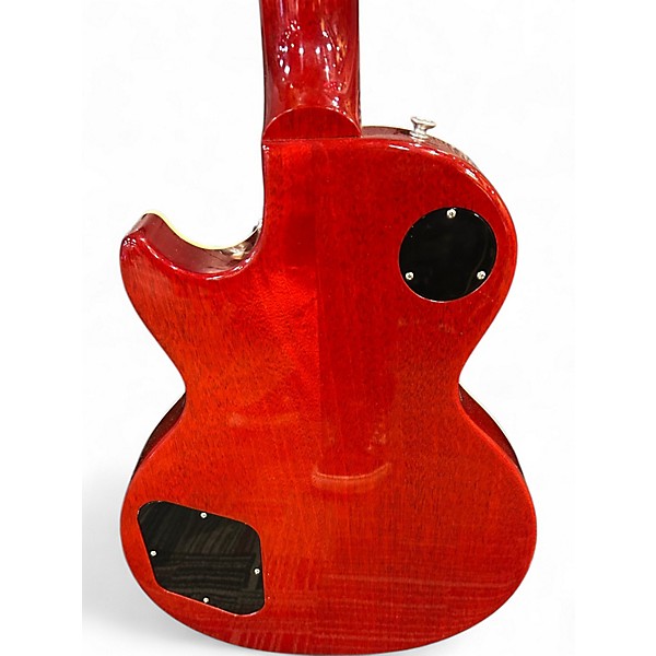 Used 2024 Gibson LES PAUL STANDARD PLAIN TOP Washed Cherry Sunburst Solid Body Electric Guitar