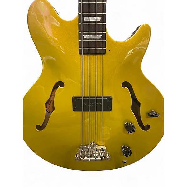 Used Epiphone Jack Casady Signature Gold Electric Bass Guitar