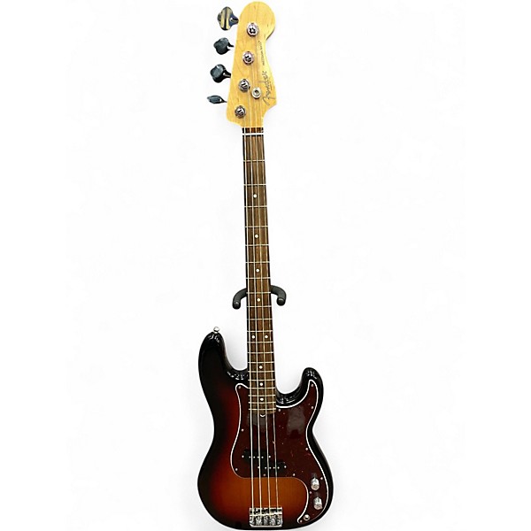 Used Fender American Professional Precision Bass 3 Color Sunburst Electric Bass Guitar