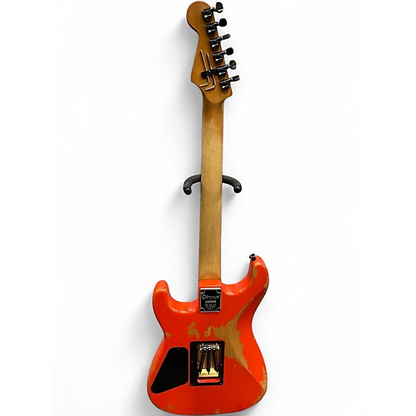 Used Charvel PRO-MOD RELIC SD1 HH FR WEATHERED ORANGE Solid Body Electric Guitar