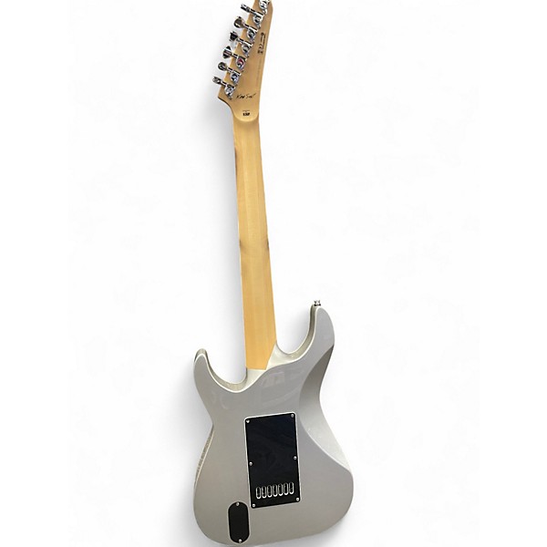 Used ESP LTD KS-M7 Silver Solid Body Electric Guitar