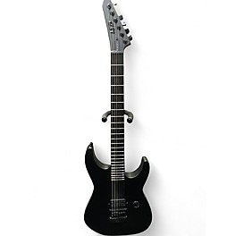 Used ESP LTD Black Metal Black Solid Body Electric Guitar