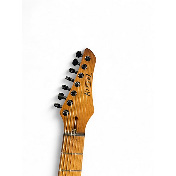 Used Kiesel DELOS 7  2 Tone Sunburst Solid Body Electric Guitar